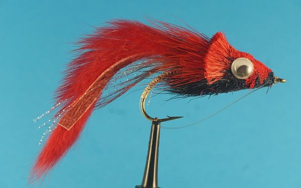 Threadfin Shad Red Black 1000vliegen