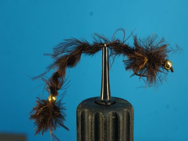 Ragworm (Zager) Bruin 1000vliegen.nl